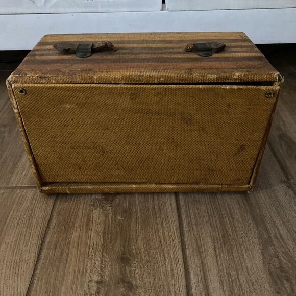 Vintage Super Cool Philco Radio 40-81 Parts/Restoration Project Tweed Untested - Picture 4 of 15